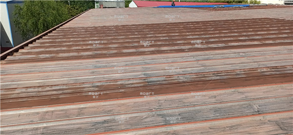 熱烈祝賀上海莫藝建材與合肥宏圓機械合作彩鋼瓦翻新